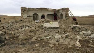 अफगानिस्तानमा भूकम्पको धक्का, भीषण विनाश, २५५ जनाको मृत्युको खबर