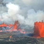 हवाई टापुमा ज्वालामुखीको शक्तिशाली विस्फोट