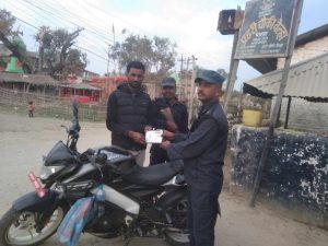 Read more about the article चोरी भएको NS मोटरसाइकल धनीलाई बुझाइयो