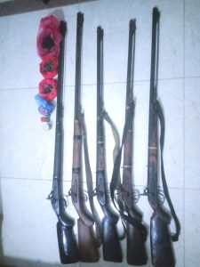 Read more about the article बेवारीसे अवस्थामा भरुवा बन्दुकहरु फेला