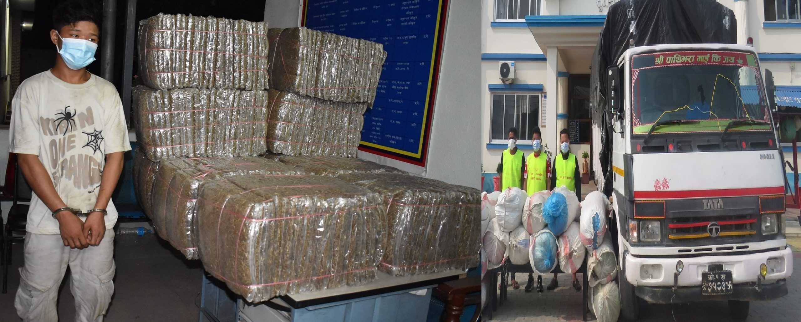 You are currently viewing ६ सय ९० किलो गाँजा सहित ४ जना व्यक्तिहरु पक्राउ