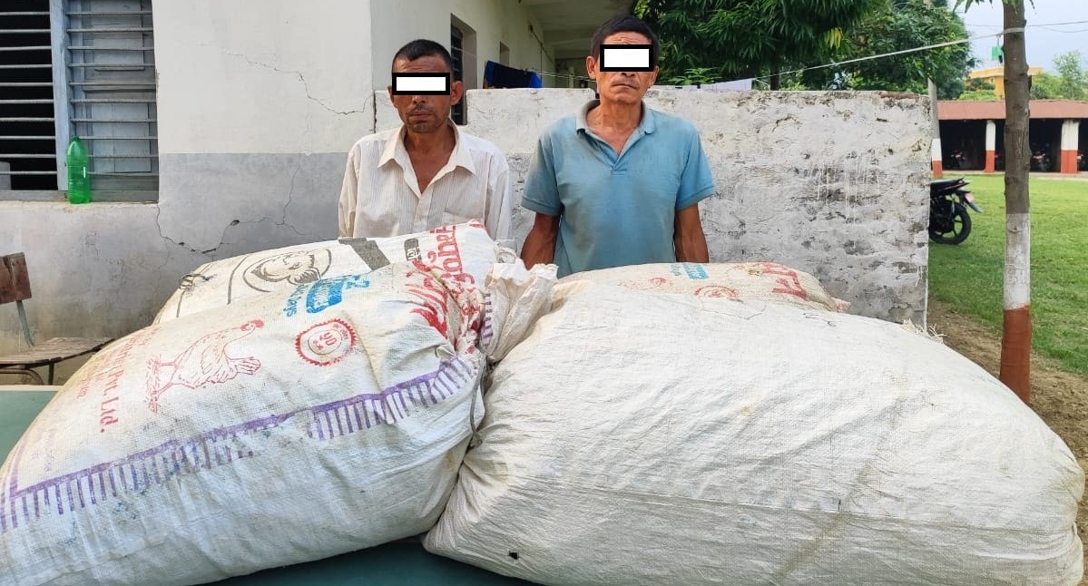 You are currently viewing ६७ किलो भन्दा बढी गाँजा सहित २ जना प्रहरीको नियन्त्रणमा